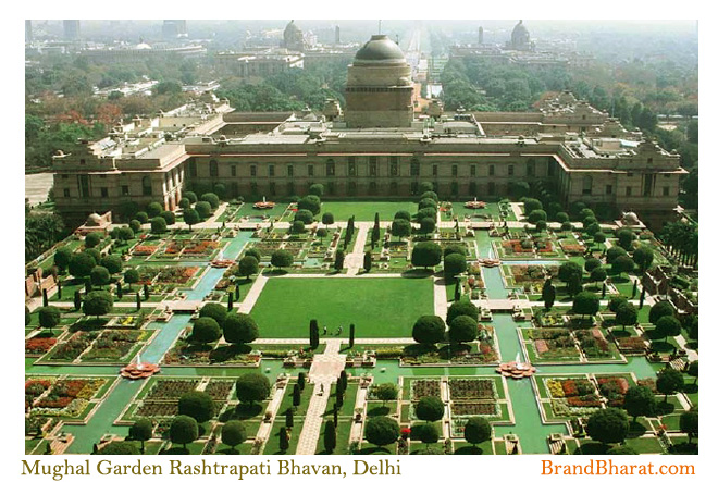 Mughal Garden Rashtrapati Bhavan, Delhi